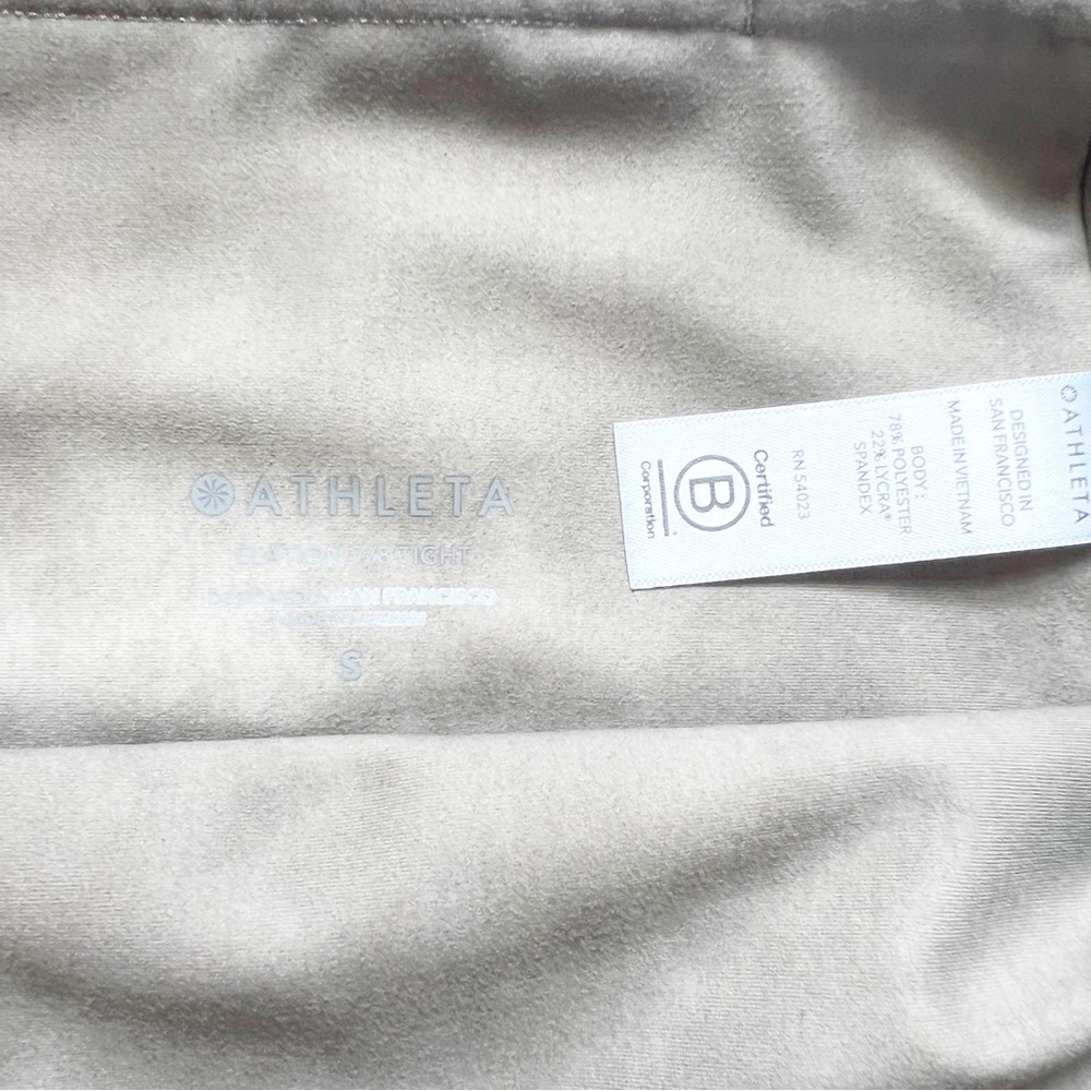 Athleta Elation 7/8 Leggings Watercolor Stripe - Picture 6 of 7